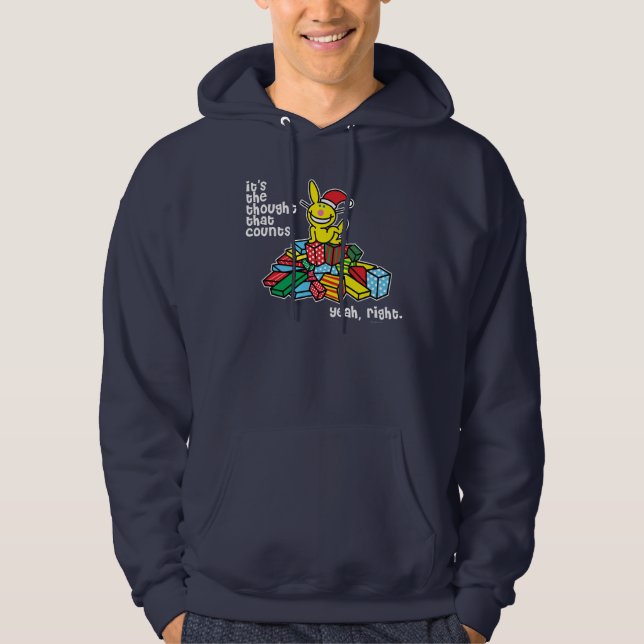 Sudadera Es el pensamiento que cuenta (Anverso)