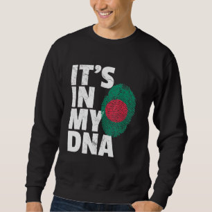 Sudadera Es en mi ADN Bandera Bandera Orgullo Conde Naciona