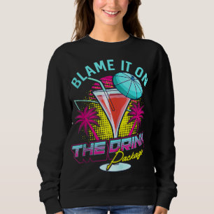 Sudadera Es Gracioso Culpar De Esto En El Paquete De Bebida