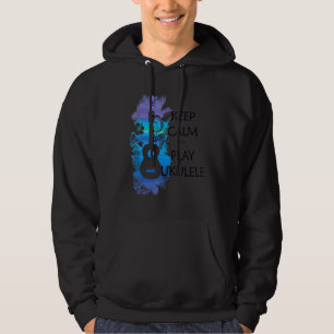 Sudadera Es Gracioso Mantenerse Tranquilo Y Jugar Al Músico