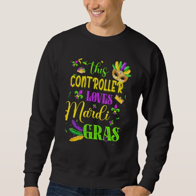 Sudadera Es gracioso que a este controlador le guste el fes (Anverso)