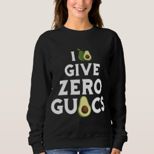 Sudadera Es Gracioso Que Dé Guacamol De Fruta De Aguacate D