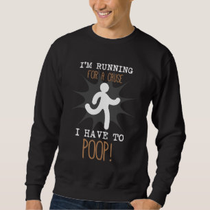 Sudadera ¡Es gracioso que esté corriendo por una causa que 