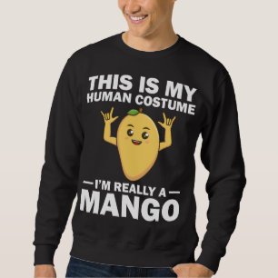 Sudadera Es Gracioso Que Este Sea Mi Traje Humano Mango Fru