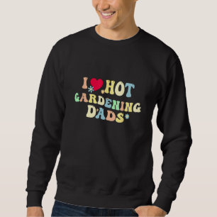 Sudadera Es gracioso que me encanta el corazón vintage de l