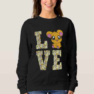 Sudadera Es gracioso que me encantan los Hamsters Presente