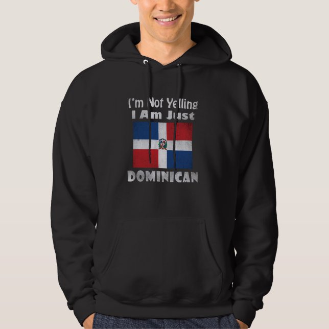 Sudadera Es gracioso que no esté gritando que soy solamente (Anverso)