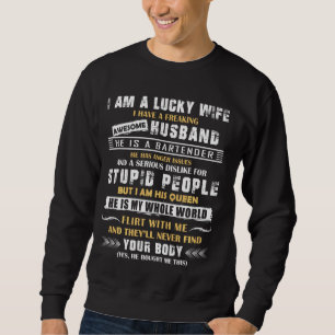Sudadera Es Gracioso Que Tenga Un Esposo Increíble. Es Un B