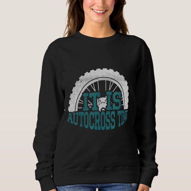 Sudadera Es Hora De Cruzar Automáticamente Cone Carreras Au (Anverso)