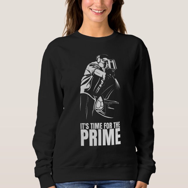 Sudadera Es hora de que el Prime para el protector automáti (Anverso)