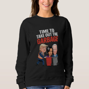 Sudadera Es hora de que Trump saque la basura