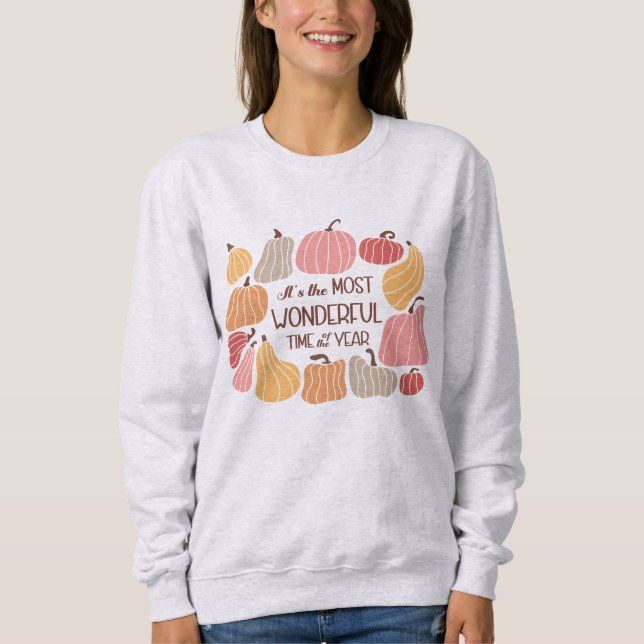 Sudadera Es La Época Más Maravillosa Del Año (Anverso)