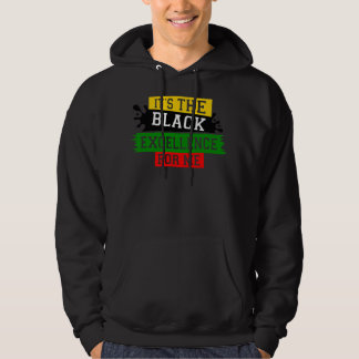 Sudadera Es la excelencia negra para mí la historia negra J