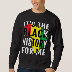Sudadera Es la historia negra para mí, el PRI afroamericano