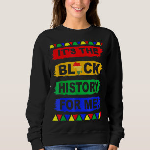 Sudadera Es la historia negra para mí Melanin Afro-Africana