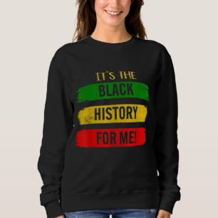 Sudadera Es la historia negra para mí - Monto de la histori
