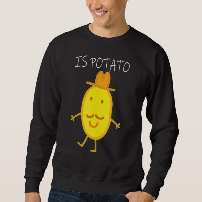 Sudadera Es La Papa Cuta Como Se Ve En La Televisión De Tar (Anverso)