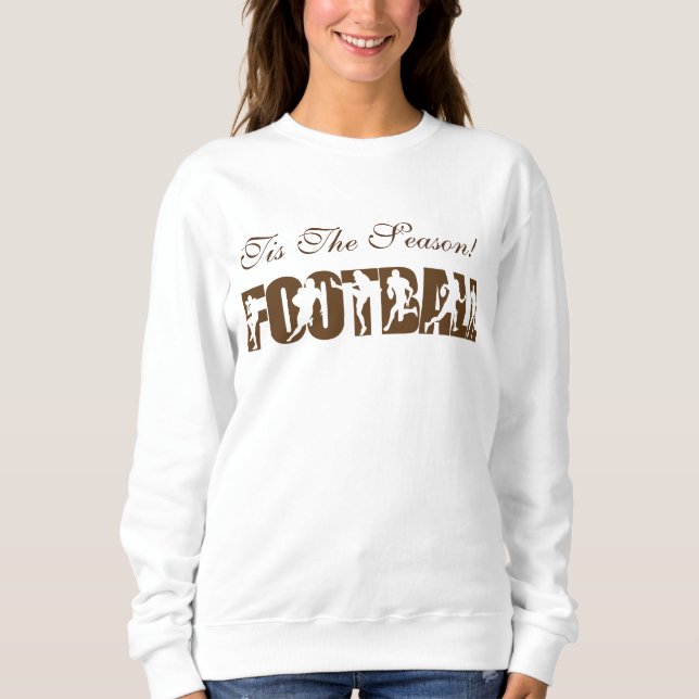 Sudadera Es La Temporada De Fútbol (Anverso)
