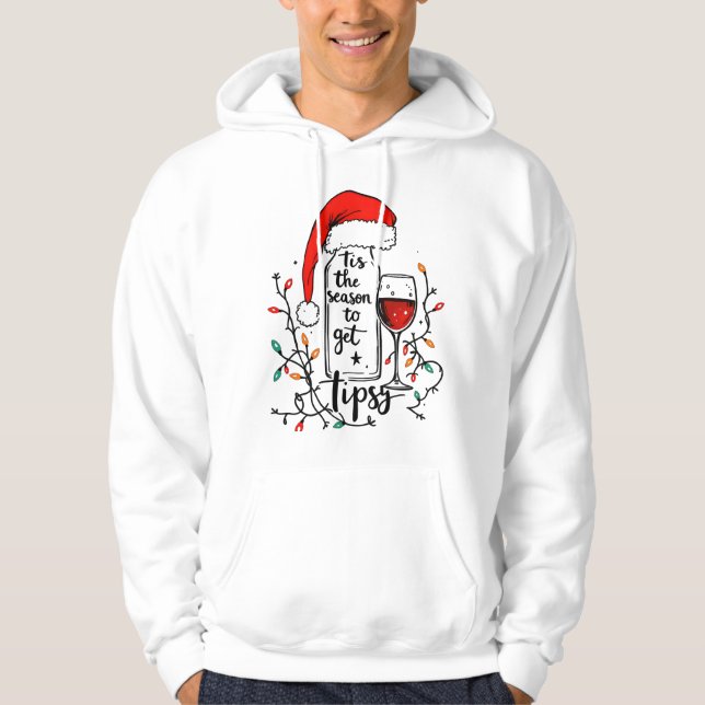 Sudadera Es La Temporada Para Emborracharse  (Anverso)
