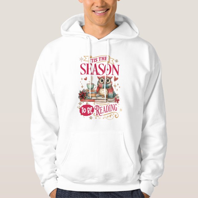 Sudadera Es la temporada para leer  (Anverso)