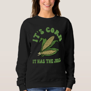 Sudadera Es Maíz Tiene el Jugo   Fácil Disfraz de Maíz de H
