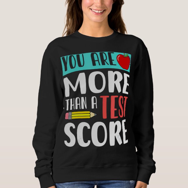 Sudadera Es Más Que Un Test Puntuación De Maestros Día 2 (Anverso)