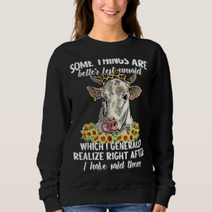 Sudadera Es Mejor Dejar Algunas Cosas Sin Decir La Anima De