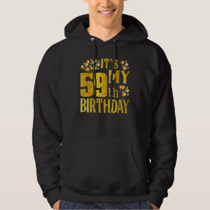 Sudadera Es Mi 59º Cumpleaños Feliz 1963 Cumpleaños Tee Por
