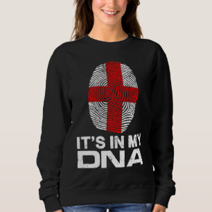 Sudadera ES MI ADN EN huella dactilar orgullo nacional band