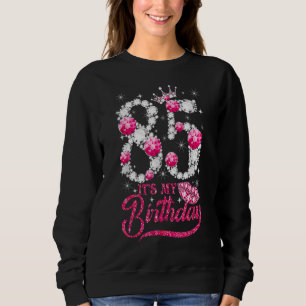 Sudadera Es mi bebé de 85 años Reina de 85 años