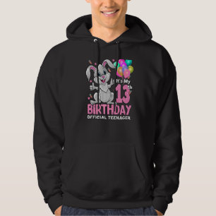 Sudadera Es mi conejo de cumpleaños número 13