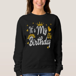 Sudadera Es mi cumpleaños feliz de 63 años