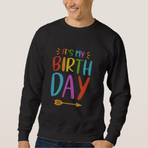 Sudadera Es mi cumpleaños gracioso, Chicas, niños