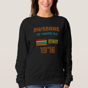 Sudadera Es mi cumpleaños número 52 desde 1970 para hombres