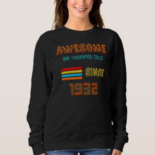 Sudadera Es mi cumpleaños número 90 desde 1932 para hombres