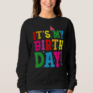 Sudadera Es mi cumpleaños para las mujeres adolescentes jor