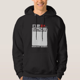 Sudadera Es mi fiesta de cumpleaños número 55 años