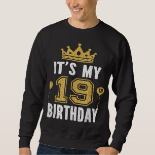 Sudadera Es mi regalo de cumpleaños número 19 para un ancia