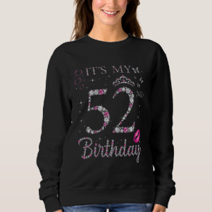 Sudadera Es mi Reina Bda de cumpleaños número 52 años