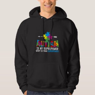 Sudadera Es mi superpoder lo que es tu conciencia del autis