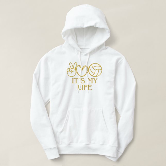 Sudadera es mi vida, voleibol (Diseño del anverso)