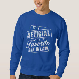 Sudadera Es oficial que soy el favorito gracioso de los sue