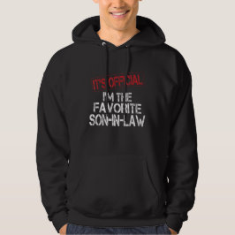 Sudadera Es oficial que soy el favorito gracioso de los sue