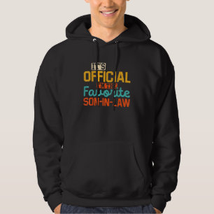 Sudadera Es oficial que soy el suegro favorito