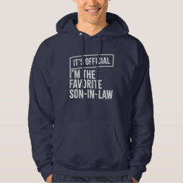 Sudadera Es oficial que soy el suegro favorito