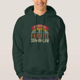 Sudadera Es oficial que soy el suegro favorito