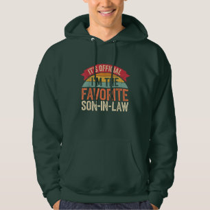 Sudadera Es oficial que soy el suegro favorito