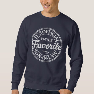 Sudadera Es oficial que soy el yerno favorito