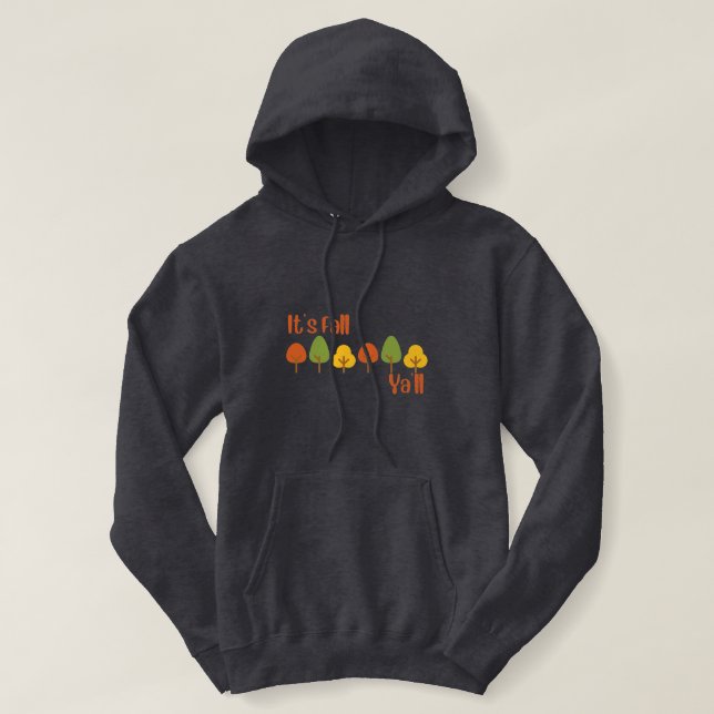 Sudadera Es Otoño Ya Todos Rústicos (Diseño del anverso)