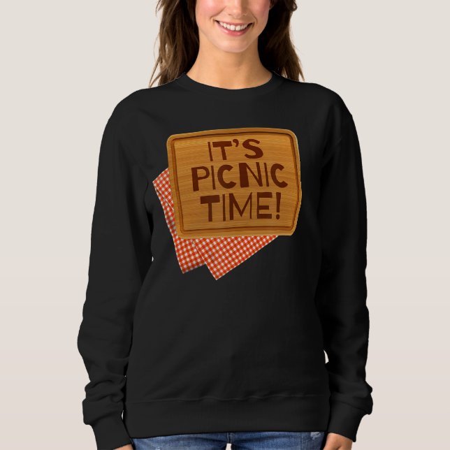 Sudadera Es picnic al aire libre (Anverso)